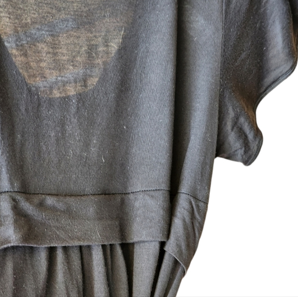 COUNTRY ROAD dress black lyocell (silky cotton) light weight mid length … - Picture 8 of 10